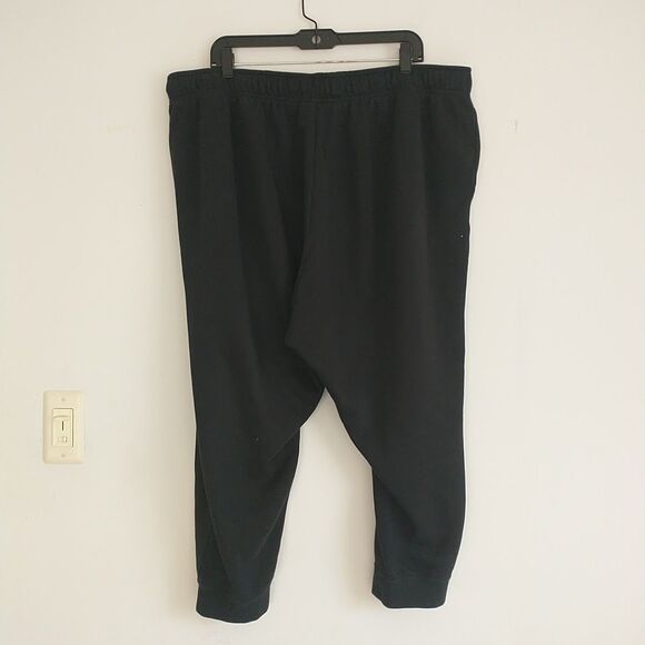Nike Joggers Pants Womens 2X Black Sweatpants Sportswear Club Fleece Swoosh Logo - Picture 6 of 9